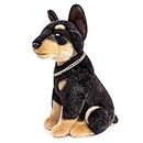 Simulation Doberman Pinscher Plush,Stuffed Animal, Plush Toy,Soft Toy,Stuffed Toy,Cuddly Toys,Gifts for Kids,12 Inches