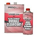 Speedokote Automotive High Gloss Clear Coat Urethane, SMR-21/25 4:1 Gallon Clearcoat Kit