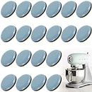 20Pcs Kitchen Appliance Sliders, DIY Round Silent Air Fryer Easy Movers Chair Sliders, Wear-Resistant Furniture Moving Pads for Air Fryer Coffee Maker Easy Moving Saving Space (20)