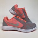 Nike Revolution 3 Gris Coral Mujer Zapatos para Correr Talla 4 Reino Unido (819416-800)