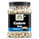 Nature Prime 100% Natural & Crunchy Premium Whole Cashews 500gm (W320) Nutritious & Delicious Nuts, Premium Kaju nuts | Gluten Free | Source of Minerals & Vitamins | Dry Fruits (Jar Pack)