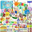 leitait 125 Pcs Fidget Toys Set,Sensory Relieves Stress Toys for Kids Adults Autism, Birthday Party Favors, Carnival Prizes, Classroom Rewards, Pinata Goodie Bag Fillers