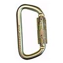 Elk River Fall Rated Steel Carabiner with Auto Twist-Lock, Gate
