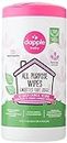 Dapple Baby - All Purpose Cleaning Wipes, Baby Safe, Natural Toy and High Chair Wipes, Plant Based, Sweet Lavender Scented - 75 Count
