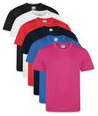Boys Girls Kids Childs Quick Dry Athletic Wicking Smooth Polyester T-Shirt