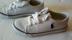 Polo ralph lauren kids shoes  leather white Size 1 