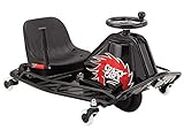 Razor Crazy Cart DLX for Kids Ages 9+- 24V Electric Drfting Go Kart - Enhanced Drift Bar, Brodie Knob Steering, Variable Speed, Up to 12 mph, for Riders up to 140 lbs