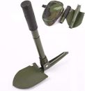 Folding Shovel Multifunctional Mini Foldable Shovel Survival Spade Portable Ent