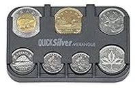 Merangue Quick Silver Coin Dispenser (CH1129BL), Black