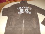 American Eagle Outfitters Brown Fleece Sweatshirt Full Zip Front SZ M