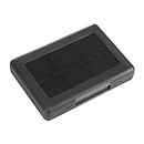 Game Memory Card Case, 28-in-1-PP-Kunststoff Game Card Case-Halter Cartridge Storage Box für Nintendo 3DS DSL DSI LL(Schwarz)