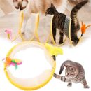 Self-Play Cat Hunting Spiral Tunnel Toy, Spiral Cat Tunnel Interactive Toy