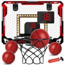 Basketball Hoop Indoor, Light Up Mini Basketball Hoop for Kid with Electronic...