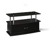 Convenience Concepts Designs2Go 40 inch TV Stand with 2 Storage Cabinets and Shelf, Espresso