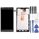 QIAOMEL LCD Display + Touch Panel with Frame for Nokia Lumia 1520 (Black) Cell Phones Screen LCD Replacement Parts