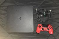 Sony PlayStation 4 PS4 Slim 2TB Console with Red Controller CUH-2215B