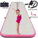 3M Air Track Gymnastics Mat Track Tumbling Inflatable Mat with Electric Pump UK