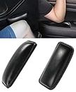 YAKEFLY 2 Pack Soft Car Center Console Knee Leg Elbow Cushion Pad,Universal Leather Car Armrest Pillow Car Knee Cushion Elbow Pillow Thigh Support Comfort Pillow,Automotive Interior Accessories