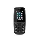 Nokia 105 (4th Edition) all carriers 1.77 Inch UK SIM Free Feature Phone (Single SIM) – Black