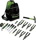 Greenlee - Open Tool Carrier Kit (17 Pc), Professional Hand Tools (0159-17ELEC)