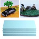 5Pack of  Blue Foam Board DIY Crafts Modelling Building Crafting Scenic Kit