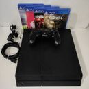 Sony PlayStation PS4 1TB CONSOLE BUNDLE Controller Games Fully Working 