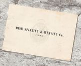 Misr spinning & weaving Co. * filatura Egitto * opuscolo informativo * intorno al 1960