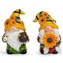 Hodao Bee and Flower Gnomes - Bee Decor -Spring Decorations-Summer Decorations - Garden Decoration - Perfect Choice for Spring Decor - Infuse a Fresh Artistic Atmosphere into Your Home Decor（2pcs）