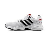 adidas Strutter Shoes, Sneaker Uomo, Ftwr White Core Black Active Red, 45 1/3 EU