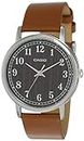 Casio Men Leather Analog Brown Dial Watch-Mtp-E145L-5B1Df (A1522), Band Color-Brown