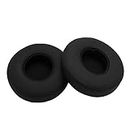 C2K Ear Pads Eartips Cushions Cover for Beats Solo Dr. Dre Wireless 2.0 Headphones Black