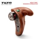 Tilta Right Side Wooden Handle 2.0 with R/S Button Grip For DSLR Camera Cage Rig