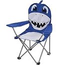Regatta Kids Animal Outdoor Fold Up Novelty Camping Chair - Shark