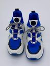 Zapatillas informales Michael Kors Olympia Trainer plataforma azul - talla 8M