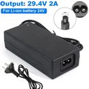 29.4V 2A Electric Scooter Li-ion Battery Charger For Swagtron T5 T580 Hoverboard
