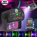 480Patterns Laser Projector Party Light Strobe RGB LED Dance DJ Disco Club Light