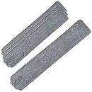 Under Appliance Duster Refills, 4 Pieces Gap Dust Cleaner ’s Replacement Sleeves. Reusable Microfiber Cloth Cover for Slim Dusting Tool Cleaning Gadgets. Grey by Jonbyi