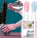1Pair Household Cleaning Gloves Dishwashing Cleaning Scrubber Dish Wash' V3 J5L7