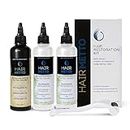 HAIRMETTO Hair Restoration KIT for Hair Loss and Hair Regrowth | Hair Regrowth Treatment for Men, Women | SERUM and Oil for Hair Growth | Hair Growth with Hair Loss Products | Scalp Derma Roller FREE