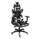 NiTHO HELLCUT Gaming Chair, E-Sports Racing Style Ergonomic High Back Computer Chair Swivel Chair, White/Black