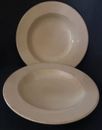 Pier 1 Toscana Ivory Soup Pasta Bowl 9.5 inch Set of 2 Made in Italy Earthenware