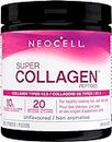 NeoCell Super Collagen Peptides Powder, 10 g Collagen per serving, Supports Healthy Hair, Skin, & Nails, 20 servings