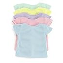 Fits 18 American Girl Dolls | Rainbow T-Shirts Set 5 Different Colors | 18 Inch Doll Clothes | Gift-boxed!