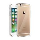 Plus Hard Back & Soft Bumper Cover with 8 Foot Drop Protection Case for Apple iPhone 6 | iPhone 6s - Clear