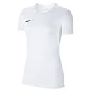 Nike Damen Top W Nk Df Park Vii JSY Ss, White/Black, BV6728-100, 2XL