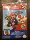 SUPER MARIO INVITATIONS (8) ~ Birthday Party Supplies Stationery Cards Notes New