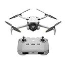 DJI Mini 4 Pro (con DJI RC-N2), Mini Drone Pieghevole per Adulti con Fotocamera HDR in 4K, meno di 249 g, Autonomia di Volo di 34 min., Distanza di Trasmissione Video max. di 20 km, C0
