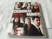 Criminal Minds Season 5 (6-Disc Set, Region 1) Brand New Factory Sealed!