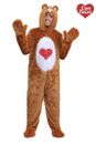 Adult Care Bear Tender Heart Love Bear Costume Furry Jumpsuit Zip SIZE 2XL XXL