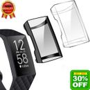 For Fitbit Charge 5 3 4 TPU Full Cover Case Screen Protector 
